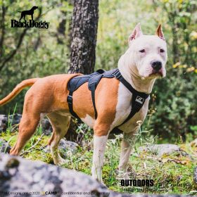 waMulti-Use Support Dog Harness, Hiking and Trail Running, Service and Working, Everyday Wear-black XH